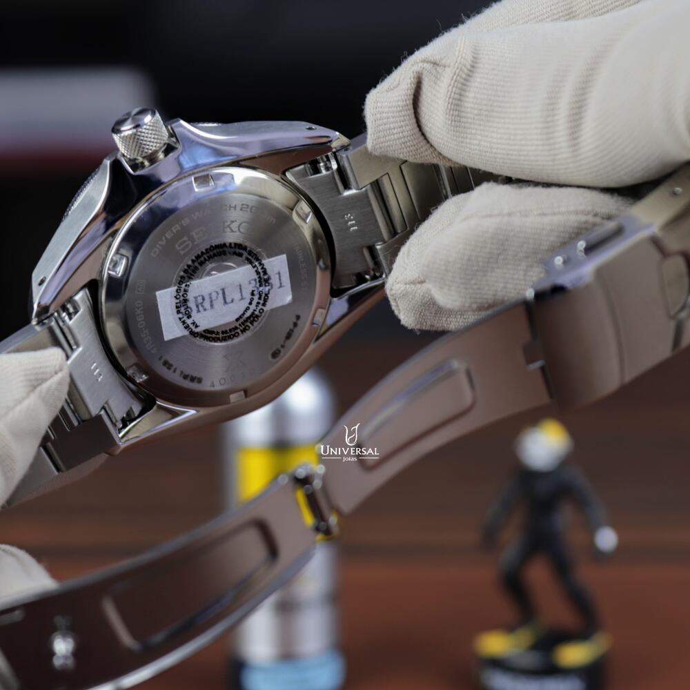 Relógio Seiko Prospex Samurai SRPL13 | Universal Joias | Universal