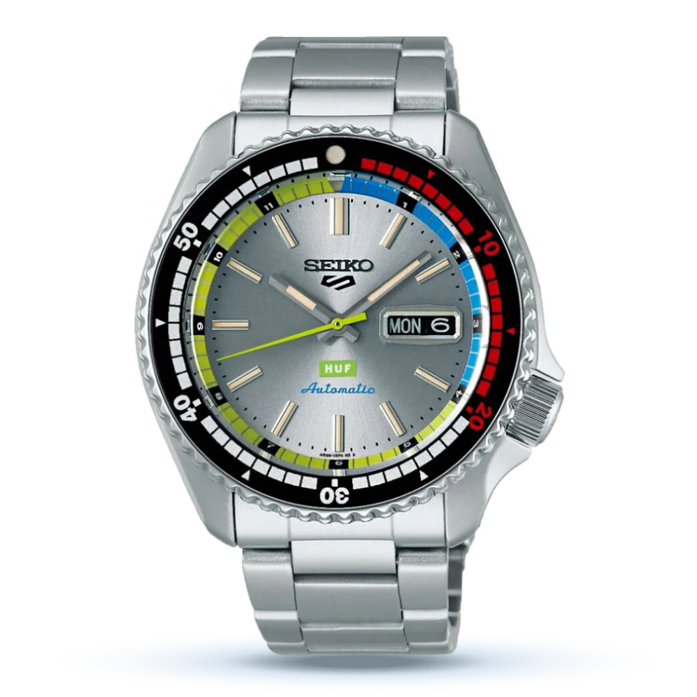 Relógio Seiko 5 Sports HUF SRPL33 | Universal Joias | Universal Joias
