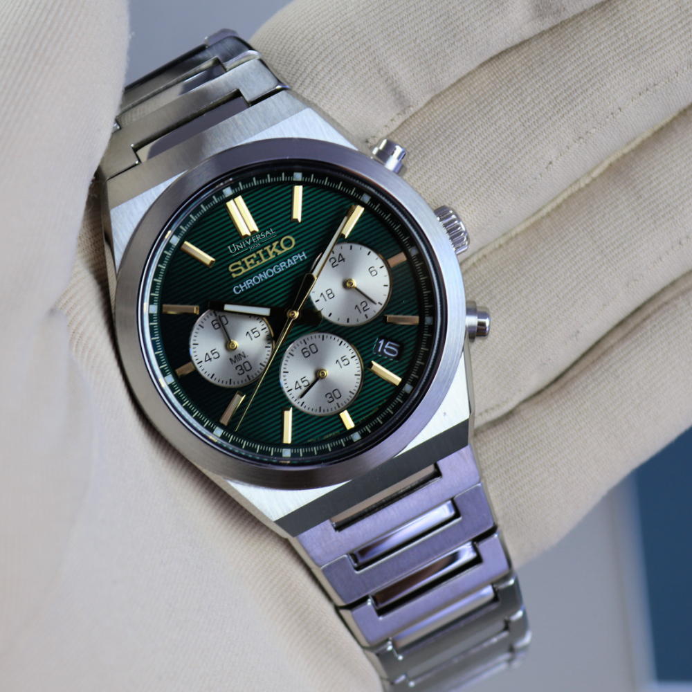 Seiko Cronógrafo SSB461 | Universal Joias | Universal Joias